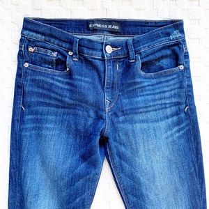 Express Jeans MIA Mid Rise Leggings, size 6R